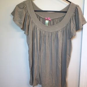 Downeast basics short sleeved shirt size small